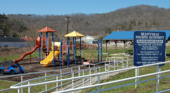 Photo of playground.